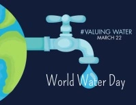World Water Day Template Flyer (US Letter)