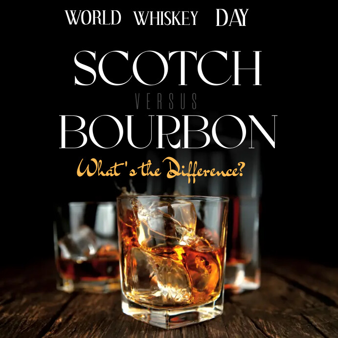 Whiskey Posts Copy of World Whiskey Day Post | PosterMyWall