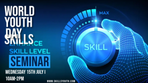 World Youth Skills Day Tempate Vidéo de couverture Facebook (16:9) template