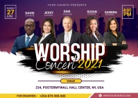 worship concert Ikhadi leposi template