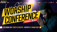 Worship Conference: Pray for the World YouTube Thumbnail template