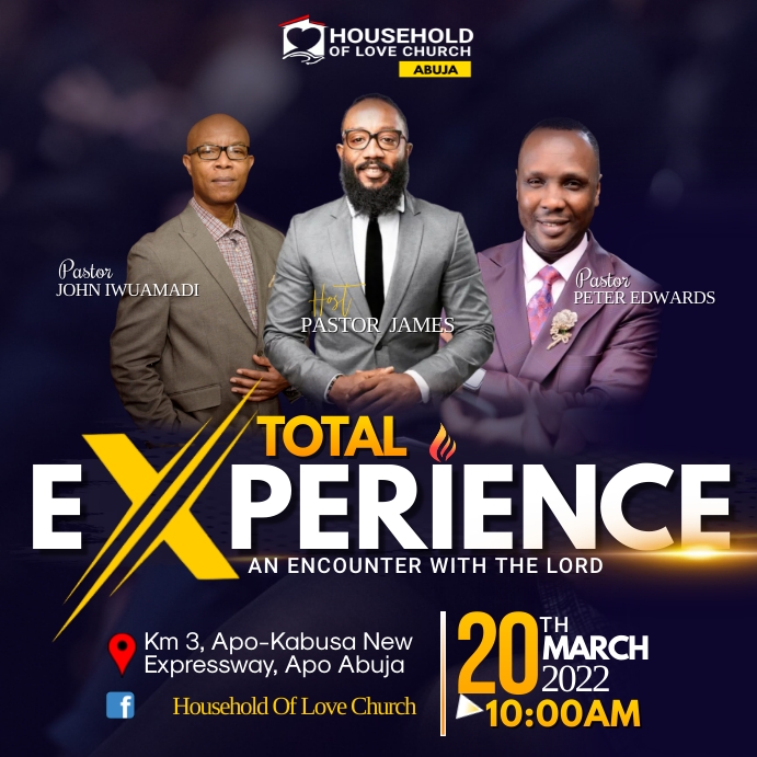 WORSHIP CONFERENCE FLYER (17) Kwadrat (1:1) template