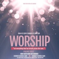 Customize 7 730 Church Templates Postermywall