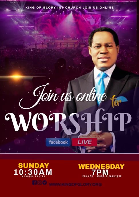 Worship Template PosterMyWall