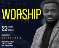 Worship Medium Rectangle template