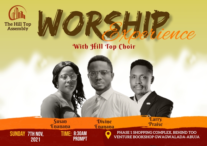 worship Template | PosterMyWall