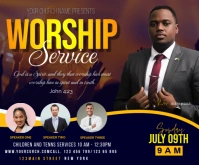 Worship สามเหลี่ยมขนาดกลาง template