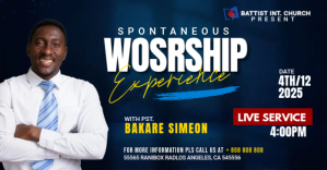 Worship Experience Advert Facebook-Anzeige template