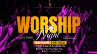 worship experience Twitter-bericht template