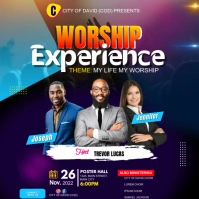 worship experience Square (1:1) template