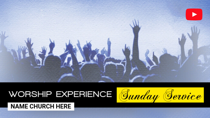 Worship experience Sunday Service Umbukiso Wedijithali (16:9) template