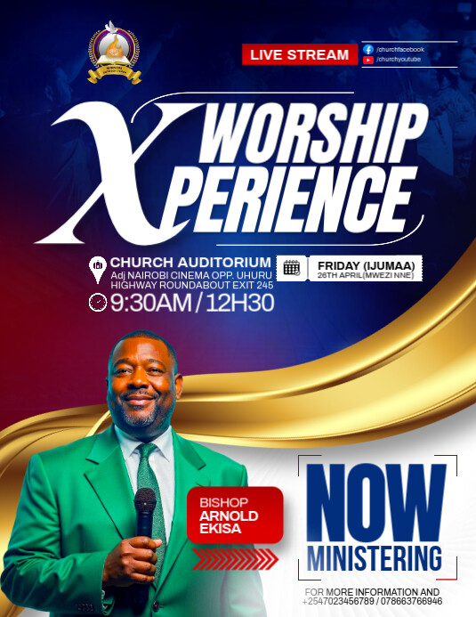 Worship Flyer Template PosterMyWall worship-flyer-template-postermywall