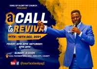 worship flyer template Carte postale