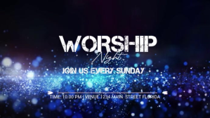 Nero Worship Night YouTube-thumbnail Template