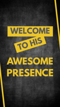 Worship Poster Instagram Story template