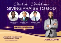 worship service A6 template