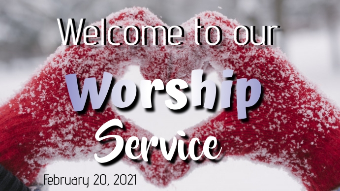 Worship Service_February_3 Template | PosterMyWall