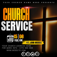 Worship sunday service Template | PosterMyWall