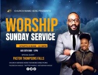 Sunday Service Template | PosterMyWall
