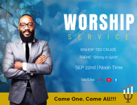 Worship sunday service Iflaya (Incwadi ye-US) template