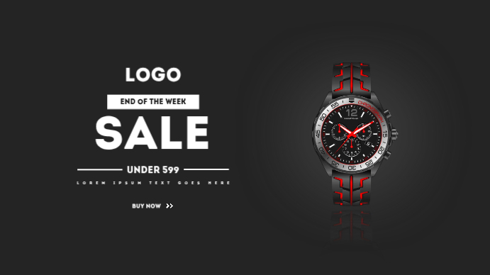 Watch Sale Digital Display Template | PosterMyWall