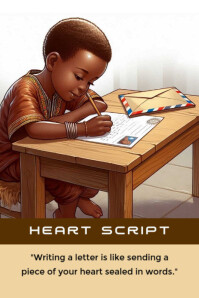 Write letter Poster template