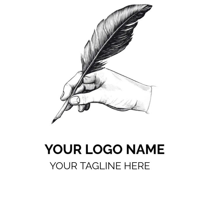 Copy of WRITE LOGO | PosterMyWall