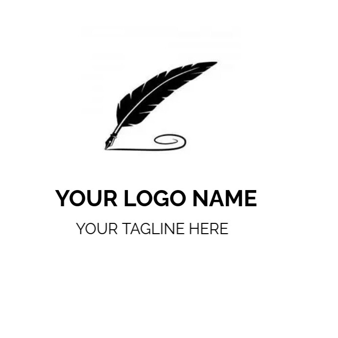 Copy of WRITE LOGO | PosterMyWall