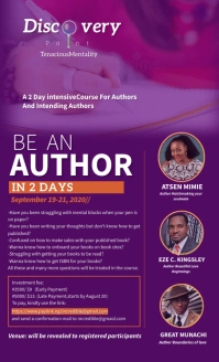 Writers seminar flyer US Legal template