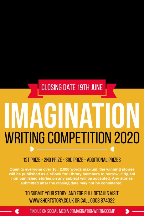 Copy of Writing Competition Poster Template | PosterMyWall