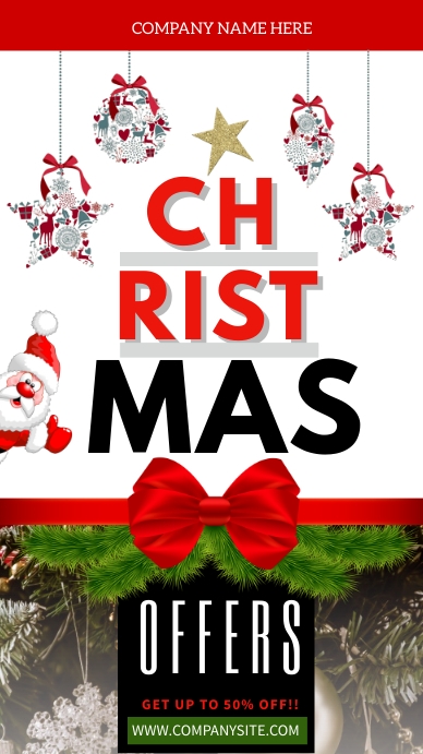 xmas 42 Digitalt display (9:16) template