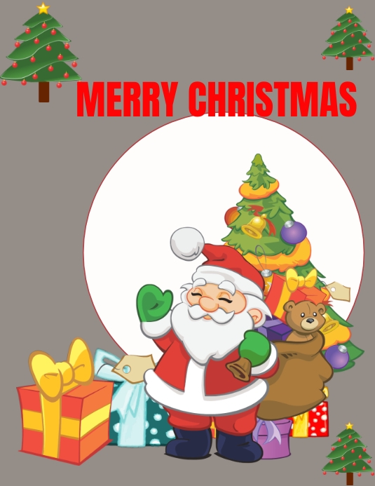Xmas Card Template PosterMyWall