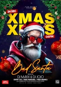 Xmas party A4 template