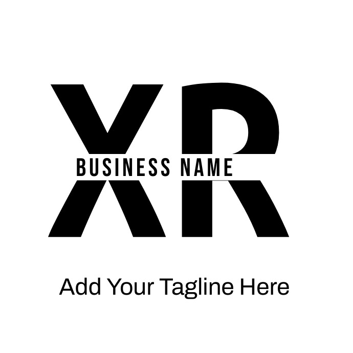 Modèle XR logo template | PosterMyWall