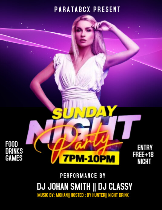Y2k Graphics  Flyer template