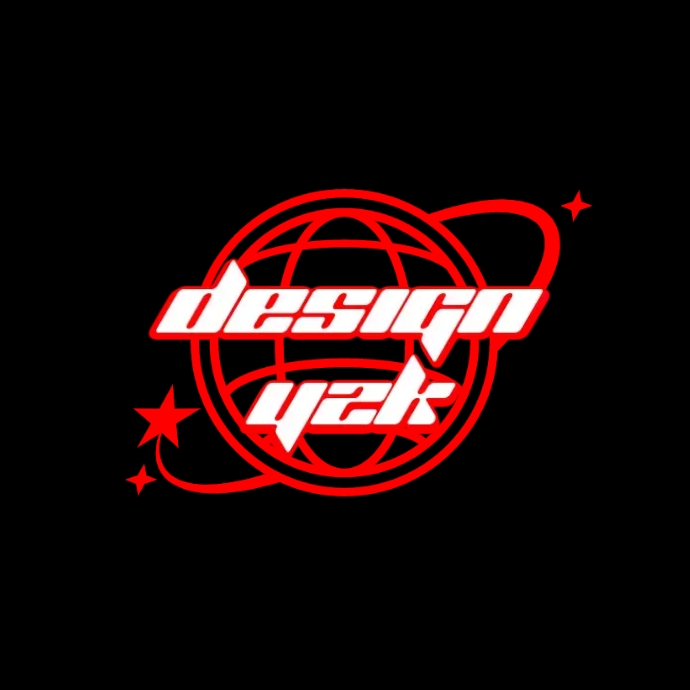 y2k logo Template PosterMyWall