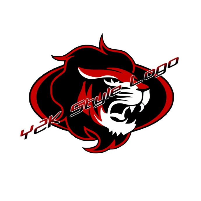 Y2K logo sports template