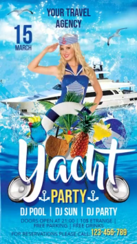 Yacht Cruise Instagram Instagram-verhaal template