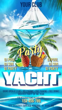 Yacht Instagram template