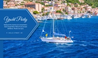 Yacht Party Tag template