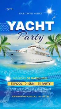 Yacht Party Instagram Instagram-Story template