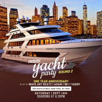 Yacht Party Post Template