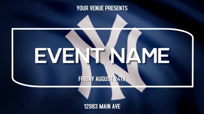 Yankees Digital Display (16:9) template
