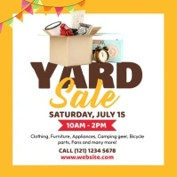 Yard Sale Ad Template Instagram Post