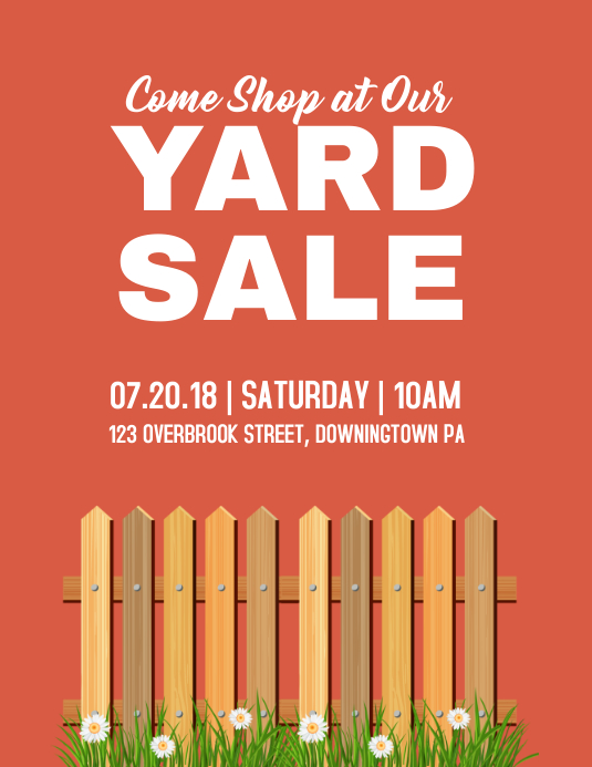 Copy of YARD SALE PosterMyWall