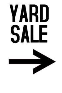 Yard Sale Template PosterMyWall