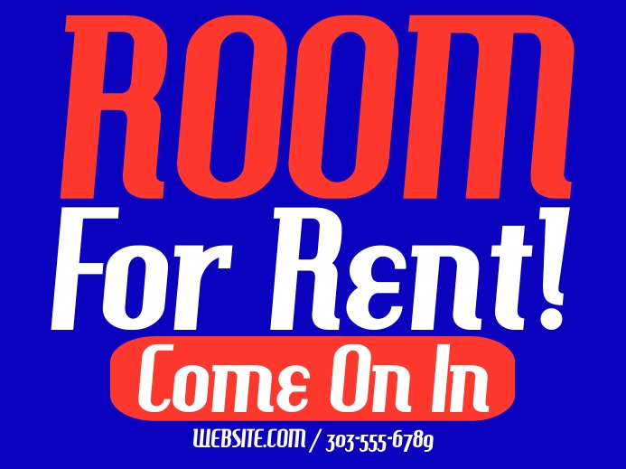 Yard Sign template