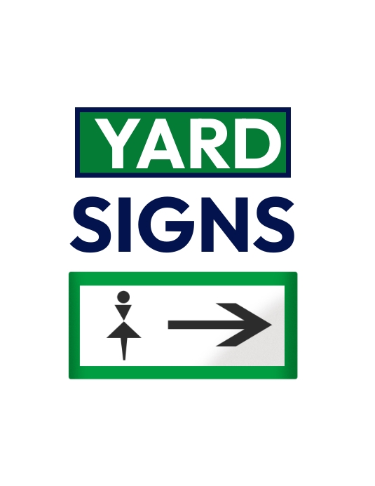 Yard Signs Poster Template PosterMyWall