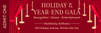Year End Gala Ticket Email Header template