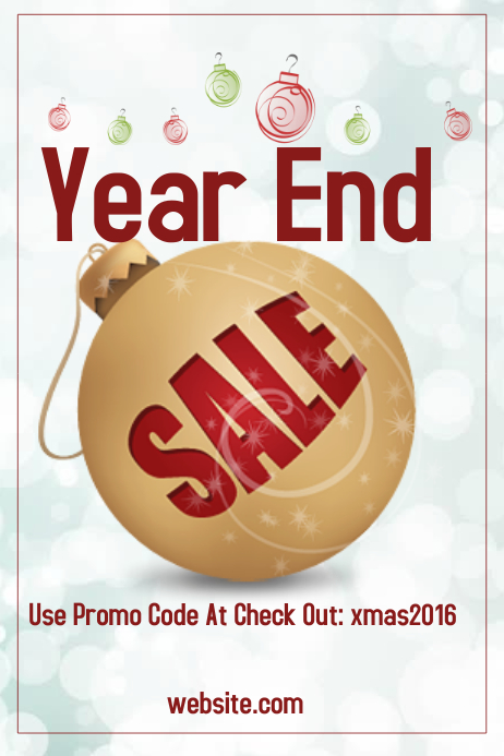 Year End Sale Template PosterMyWall Year End Sale Template PosterMyWall